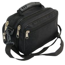 Сумка-барсетка мужская Wallaby компактная 23х17 см Черная