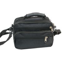 Сумка-барсетка мужская Wallaby компактная 23х17 см Черная