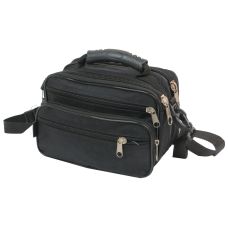 Сумка-барсетка мужская Wallaby компактная 23х17 см Черная
