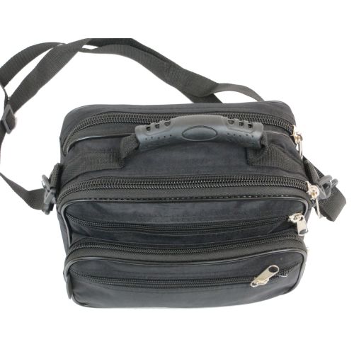 Мужская компактная сумка-барсетка Wallaby 21231 Черная