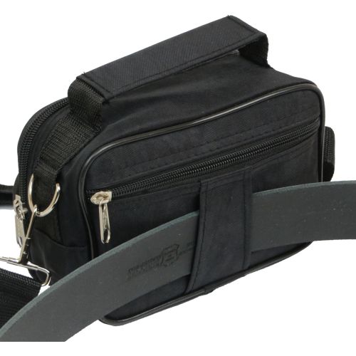 Мужская сумка-барсетка из нейлона Wallaby 2663 черная