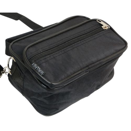 Мужская сумка-барсетка из нейлона Wallaby 2663 черная