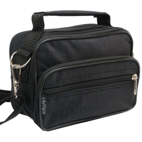 Мужская сумка-барсетка из нейлона Wallaby 2663 черная