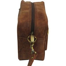 Сумка-борсетка кожаная ALWAYS WILD SR01CH Коричневый