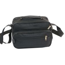 Мужская сумка-барстека из нейлона Wallaby 2123 Черная