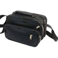 Мужская сумка-барстека из нейлона Wallaby 2123 Черная