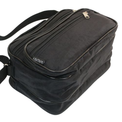 Мужская сумка-барстека из нейлона Wallaby 2123 Черная