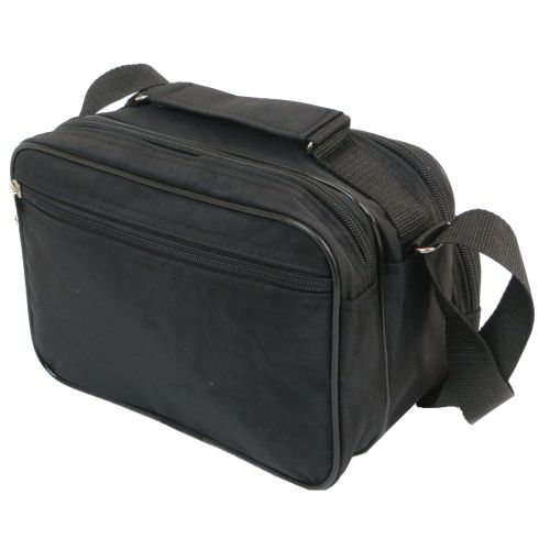 Мужская сумка-барстека из нейлона Wallaby 2123 Черная