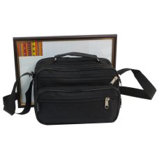 Мужская сумка-барстека из нейлона Wallaby 2123 Черная