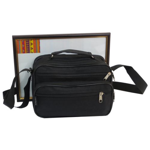 Мужская сумка-барстека из нейлона Wallaby 2123 Черная