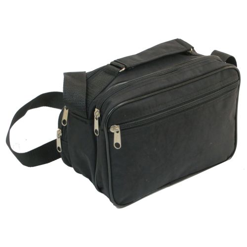 Мужская сумка-барстека из нейлона Wallaby 2123 Черная