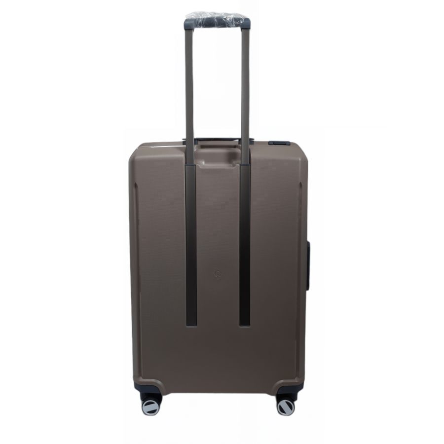 Чемодан из полипропилена Гигант (XL) Airtex 226 108л 75x54x31см Коричневый (Brown)