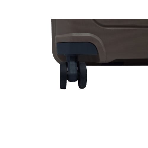 Чемодан из полипропилена Гигант (XL) Airtex 226 108л 75x54x31см Коричневый (Brown)