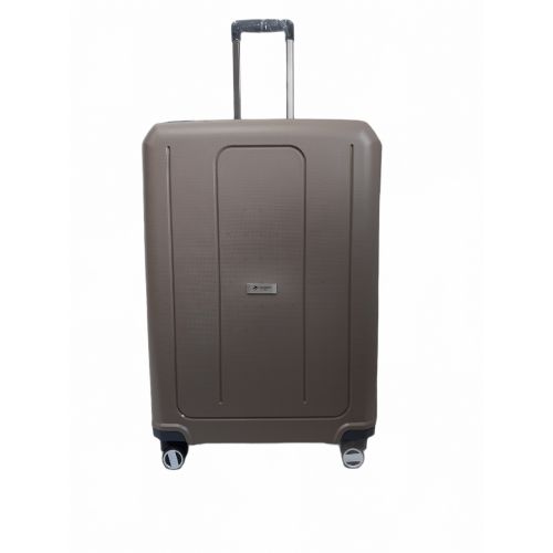 Чемодан из полипропилена Гигант (XL) Airtex 226 108л 75x54x31см Коричневый (Brown)