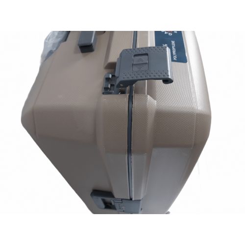 Чемодан из полипропилена Гигант (XL) Airtex 226 108л 75x54x31см Коричневый (Brown)