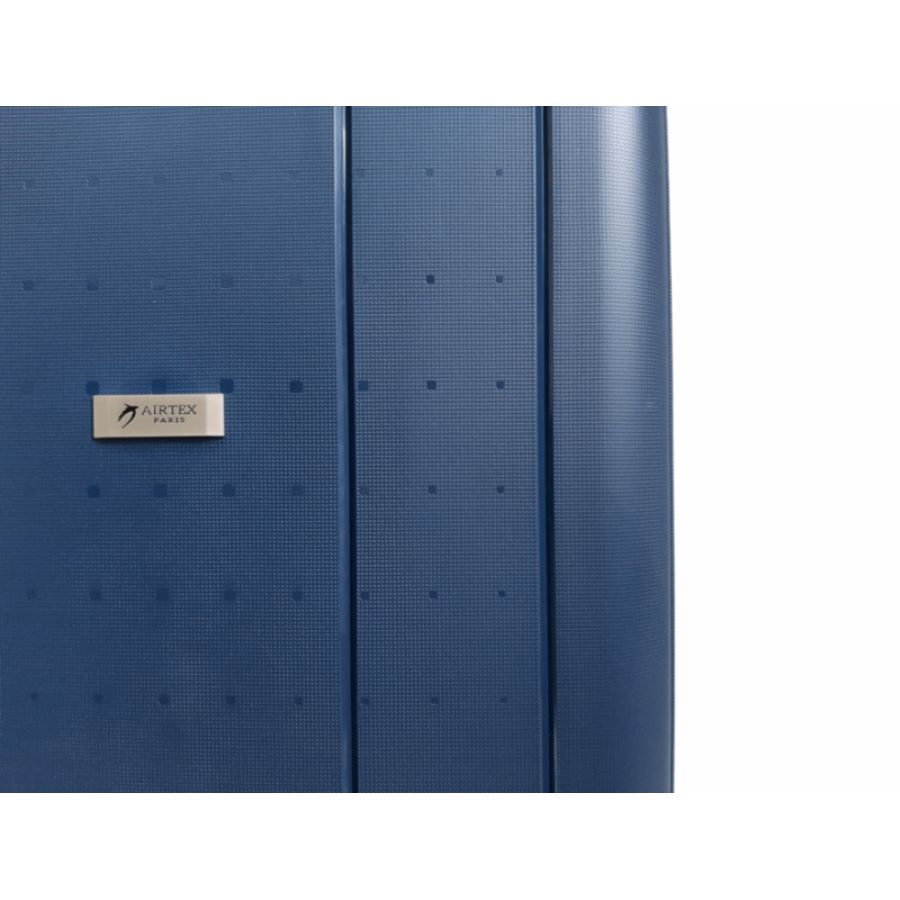 Чемодан из полипропилена Гигант (XL) Airtex 226 108л 75x54x31см Синий (Blue)