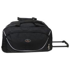 Сумка дорожная на колесах 57л Wallaby 10428-2 черная