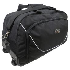 Сумка дорожная на колесах 57л Wallaby 10428-2 черная