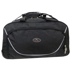 Сумка дорожная на колесах 57л Wallaby 10428-2 черная