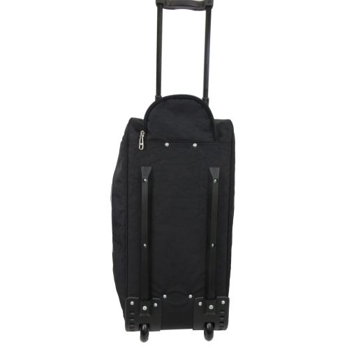 Сумка дорожная на колесах 57л Wallaby 10428-2 черная