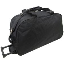 Сумка дорожная на колесах 57л Wallaby 10428-2 черная
