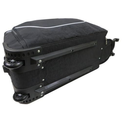 Сумка дорожная на колесах 57л Wallaby 10428-2 черная
