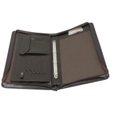 Большая мужская папка из эко кожи JPB коричневая