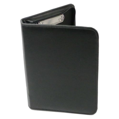 Деловая папка формата А5 из эко кожи Amo Ssbw08 Черная