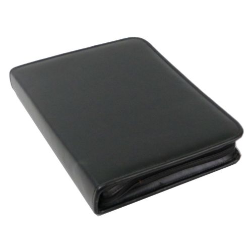 Деловая папка формата А5 из эко кожи Amo Ssbw08 Черная