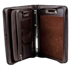 Деловая папка из эко кожи AMO SSBW01 Коричневая 