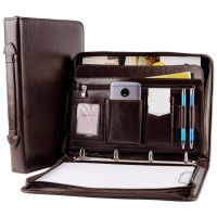 Деловая папка из эко кожи AMO SSBW01 Коричневая 