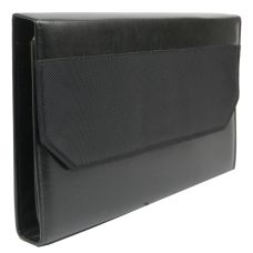 Деловая папка из эко кожи JPB AK-09N черная