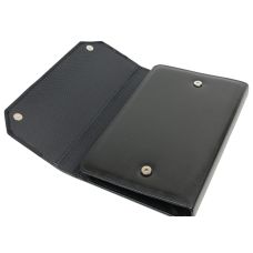 Деловая папка из эко кожи JPB AK-09N черная