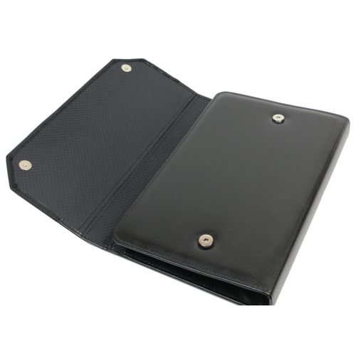 Деловая папка из эко кожи JPB AK-09N черная