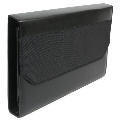 Деловая папка из эко кожи JPB AK-09N черная