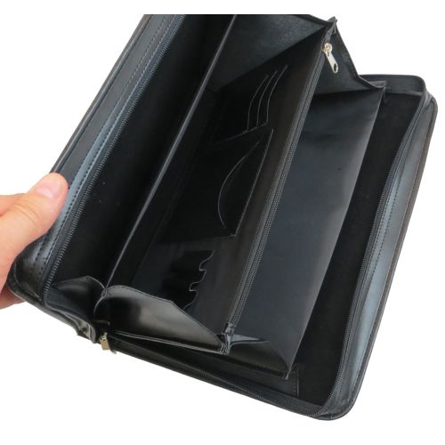 Деловая папка из искусственной кожи AMO SSBW03 черная