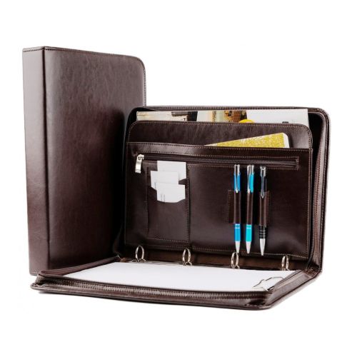 Деловая папка из искусственной кожи AMO SSBW05 Коричневая