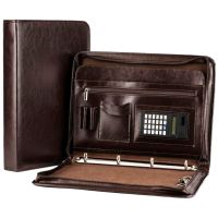 Деловая папка из кожзама AMO SSBW02 Коричневая 