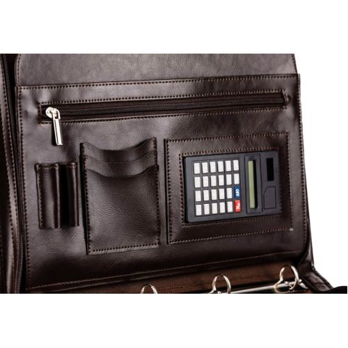 Деловая папка из кожзама AMO SSBW02 Коричневая