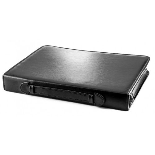 Деловая папка с калькулятором из эко кожи AMO SSBW04 Черная