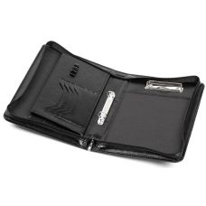 Папка деловая из эко кожи формата А5 JPB AK-06 Черная