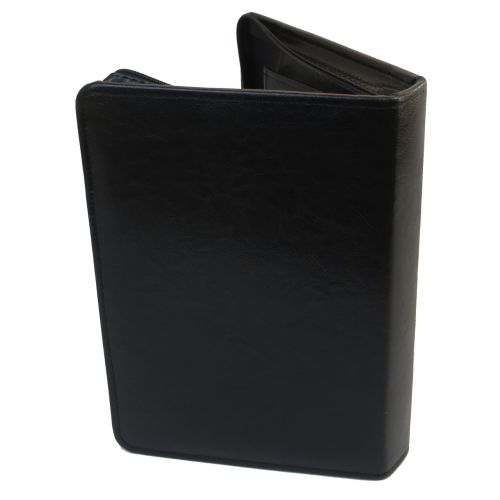 Папка деловая из эко кожи формата А5 JPB AK-06 Черная