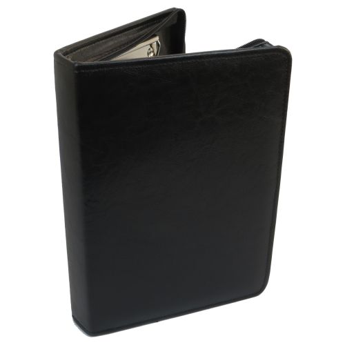 Папка деловая из эко кожи формата А5 JPB AK-06 Черная