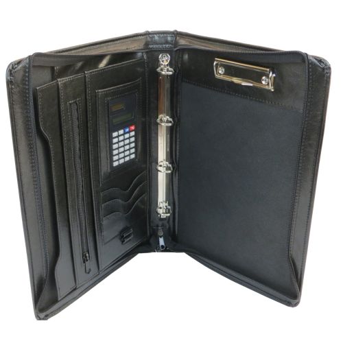 Папка деловая с калькулятором из эко кожи JPB, AK-11N