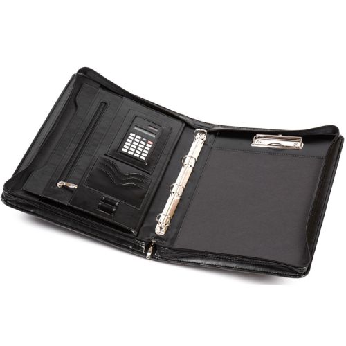 Папка деловая с калькулятором из эко кожи JPB, AK-11N