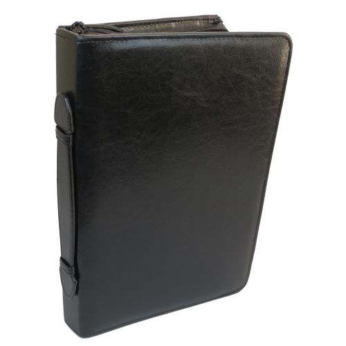 Папка деловая с ручкой из эко кожи JPB Польша AK-10 чёрная