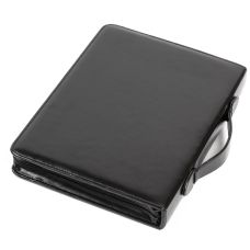 Папка деловая с ручкой из эко кожи JPB Польша AK-10 чёрная