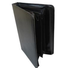 Папка деловая с ручкой из эко кожи JPB Польша AK-10 чёрная