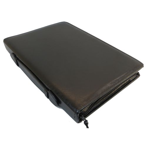 Папка деловая с ручкой из эко кожи JPB Польша AK-10 чёрная