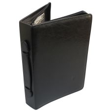 Папка деловая с ручкой из кожзаменителя JPB Польша AK-07N чёрная